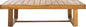 SAFAVIEH Outdoor Collection Duncan Natural Brown Slatted Top Solid Wood Coffee Table