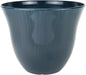 Classic Home and Garden Honeysuckle Resin Planters - Lightweight Indoor & Outdoor Plant Pots - UV-Resistant Plastic Flower Pots - Pot Planters for Flowers & Herbs (15" Ocean Blue)