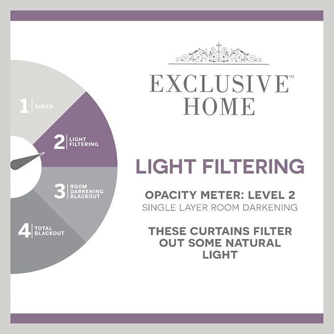 Exclusive Home Cabana Solid Indoor/Outdoor Light Filtering Hook-and-Loop Tab Top Curtain Panel Pair, 54"x132", Taupe
