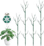 10 Pack Stackable Plant Support Stakes, Climbing Plant Support Structures for Monstera, Pothos, Philodendron Garden Plant Stakes for Indoor Outdoor Plants