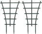 Trellis Small Outdoor, Mini Vine Support Indoor Plant Trellis for Climbing Plants Patio Pot Stackable Potted Stakes Plastic Houseplant Superimposed Garden Planter Vegetable Flower 5.91“ W x 10.24” h