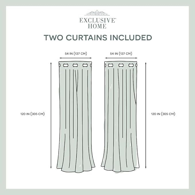 Exclusive Home Cabana Solid Indoor/Outdoor Light Filtering Hook-and-Loop Tab Top Curtain Panel Pair, 54"x84", Mecca Orange