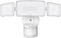 LEPOWER LED Security Lights Motion Sensor Light Outdoor, 38W 4200LM Light, 5500K, IP65 Waterproof, 3 Head Detected Flood Light for Garage, Yard, Porch (White)