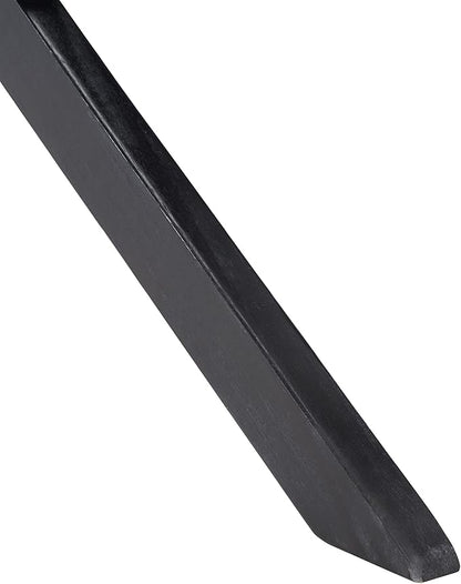 SAFAVIEH Outdoor Collection Kobina Black Acacia Wood/Black Rope Foldable Bench