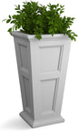 Mayne Fairfield 34-Inch Tall Planter – Weather-Resistant Self-Watering Indoor/Outdoor Garden Pot for Flowers, Patio, Porch, and Entryway, Durable Design