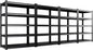 Set of 4 All Metal Garage Shelving-2050 lbs 5 Tier Storage Shelves,Adjustable Heavy Duty Metal Shelving Unit and Storage Large Rack,Utility Steel Shelf for Warehouse Industrial Pantry 71"x46"x20"