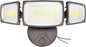 Olafus 80W Flood Lights Outdoor, Switch Controlled 8000LM LED Security Lights, IP65 Waterproof Outside Floodlights, 6500K Exterior Flood Light Fixture Wired for House Yard Porch Eave Brown