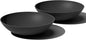 Veradek 24" Lane Round Bowl Planter for Indoor or Outdoor Use - 2-Pack Black
