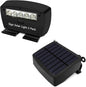 OOSSXX Solar Power Deck LED Light Clip-On Yard Security Sign Spotlight (Large Capacity Battery, Max14 Hours Working)