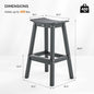 Outdoor Bar Stools Set of 4, 29 Inch