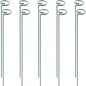 HiGift 10 Pack 24 inch Plant Stakes and Supports, Metal Flower Stakes for Potted Plant Indoor, Garden Stakes for Tall Plant Single Stem Flowers Amaryllis Tomatoes Peony Lily Rose (61 cm Long)