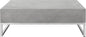 SAFAVIEH Outdoor Collection Eartha Modern Dark Grey Concrete Coffee Table (Fully Assembled)