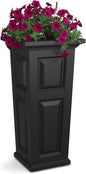 Mayne Nantucket 32-Inch Tall Planter – Self-Watering, Weather-Resistant Planter for Flowers – Durable Outdoor Design for Patio, Porch, or Entryway