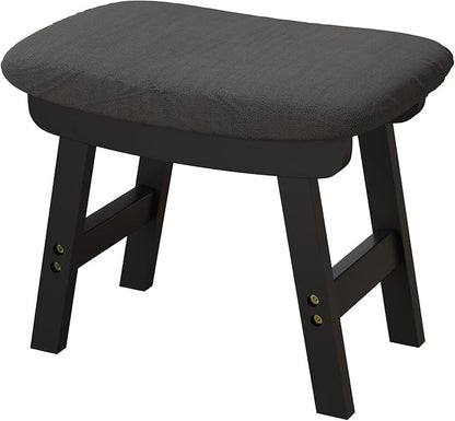 Foot Stool, Foot Stool Small, Ottoman Foot Rest, Wood Stool for Living Room, Bedroom, and Kitchen
