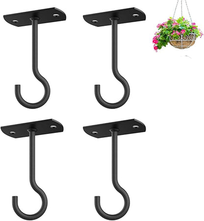 4in Ceiling Hooks for Hanging Plants 4Pack for Plants