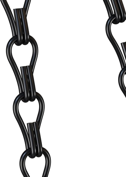 garini 3 Pack, 23 Inch Hanging Baskets Chain, Hanging Chains with Hooks Flower Pot Chain Replacement Plant Hangers for Planters, Bird Feeders and Lanterns(Black)…