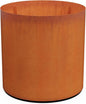 Plantercraft Extra Large Planters Outdoor - 42x42 Inch Round Corten Steel Planter | Large Planters for Outdoor Plants, Modern Statement Piece for Garden, Patio & Commercial Landscapes