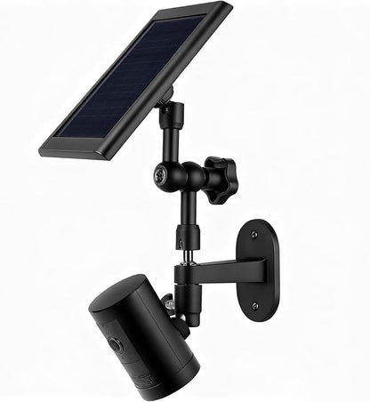 2-in-1 Wall Mount for Solar Panel, Stick Up Cam Battery, Spotlight Cam and Spotlight Cam Plus/Pro(Battery), Adjustable Angle to Get Maximum Sunlight for Your Solar Panel