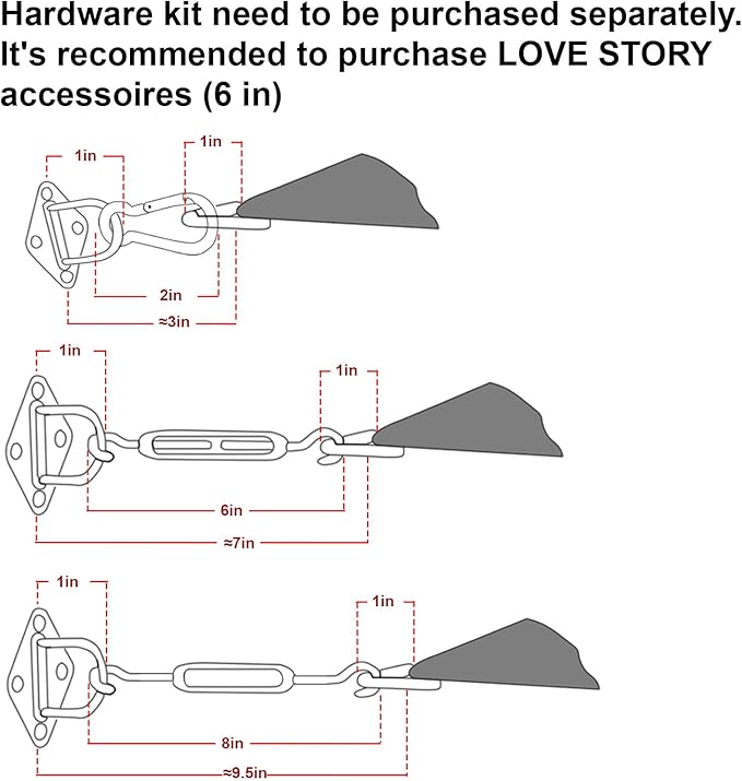 LOVE STORY Custom Size 10'x15' Brown Sun Shade Sail Rectangle UV Block Canopy Patio Sail Sunshades Fabric for Outdoor Garden Carport (We Make Custom Size)