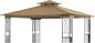 SCOCANOPY Replacement Gazebo Canopy for 10 x 12 Regency II Patio Gazebo Model L-GZ798PST,A101004104,A101004105 (Beige)