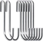 30 Pack Heavy Duty S Hooks Pan Pot Holder Rack Hooks Hanging Hangers S Shaped Hooks for Kitchenware Pots Utensils Clothes Bags Towels Plants -4 Inch