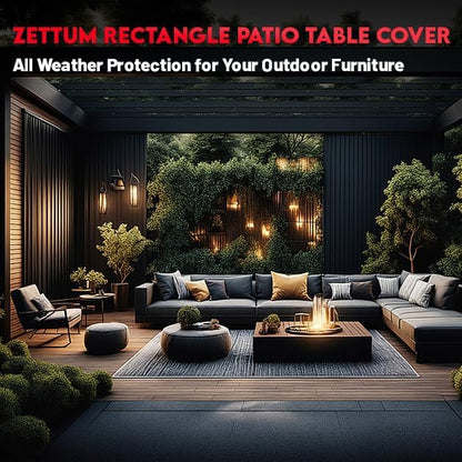 Zettum Patio Furniture Cover Rectangle - Image 7