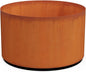 Plantercraft Corten Steel Planter - 30" Dia x 18" H Large Round Planters for Outdoor Plants - Heavy Duty Extra Large Outdoor Planters for Modern Patio & Garden Decor