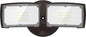 LEPOWER 3000LM LED Flood Light Outdoor, Switch Controlled LED Security Light, 28W Exterior Lights with 2 Adjustable Heads, 5500K, IP65 Waterproof for Garage, Yard, Patio Brown