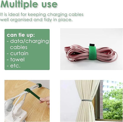 Garden Tie Green Tape, Plant Supports, Gentle On Plants (32.8ft × 0.6 inch, 1 roll, Green)