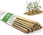 Bamboo Stakes,4.8FT Natural Bamboo Garden Stakes,BOVITRO 20Pcs Plant Stakes,Bamboo Sticks for Tomato,Beans,Vegetable and Climbing Plants
