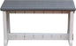 Bench, Deep Grey Top with Warm Grey Sides, 1 Pack - Proudly Made in The USA, Click and Lock Hardware-Free Assembly, Durable and Stylish Outdoor Seating