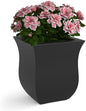Mayne 5873-B Polyethylene Planter, Black 16x16