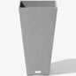 Veradek V-Resin Indoor/Outdoor Taper Planter (30 inch, Grey)