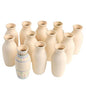 Decorative Ceramic Vases – Unfinished, Small, Set of 12