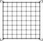 VIVOSUN 4 x 4Ft. Elastic Trellis Netting with 4 Hooks for Climbing Plants, Vegetables, Fruits, and Flowers, 1-Pack