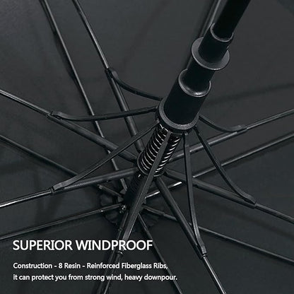 G4Free 47/54/62/68/72 Inch Automatic Open Golf Umbrella Oversize Extra Large Double Canopy Vented Windproof Waterproof Stick Umbrellas