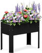 Raised Garden Bed with Tall Legs, Elevated Metal Planter Box for Vegetables, Herbs, Flowers - Outdoor Use in Backyard, Patio, Balcony & Deck
