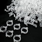 200 Pcs Plant Support Garden Clips, Tomato Clips, Crop Clips for Vine Vegetables, Fixing Tomato, Sweet Pepper, Eggplant, Makes Plants Grow Upright and Healthier