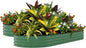Garvee 2 Pack Galvanized Raised Garden Beds - 8x4x1.5ft Planter Box for Vegetables, Flowers, Rust-Resistant Garden Box, Easy Assembly Raised Beds, Durable Planters for Outdoor Plants, Green