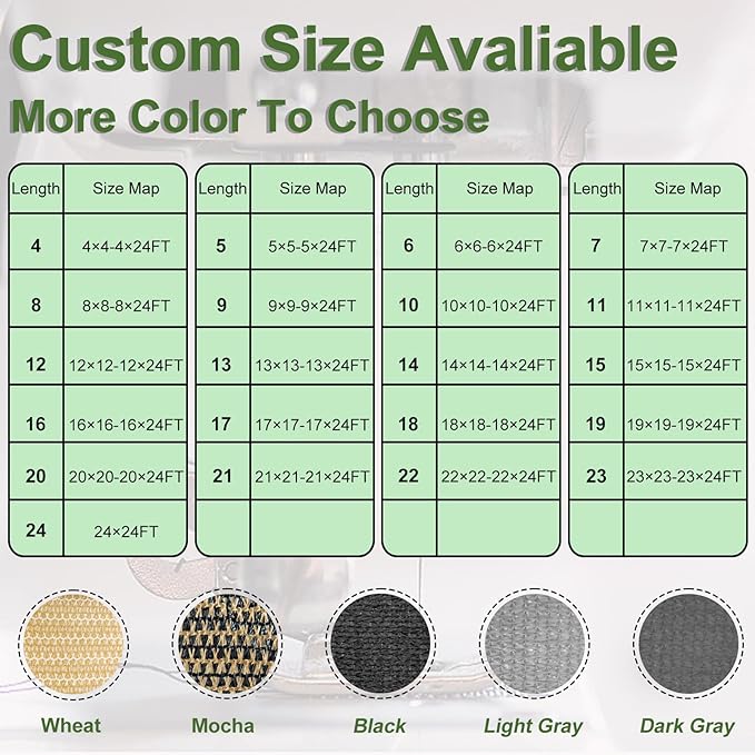Artpuch Outdoor Pergola Shade Cover 9x10 FT Sun Shade Cloth with Grommets Light Grey 90% UV Protection Canopy Patio Privacy Screen (Customized Available)