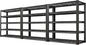 REIBII Garage Shelving 3200LBS, 5-Tier Storage Shelves, Adjustable Industrial Metal Shelving Unit for Garage, Basement, Pantry, Warehouse,Commercial, 36" W x 16" D x 72" H, 3 Pack