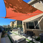 SUNLAX Sun Shade Sail SS-140 20' x 20' x 28.3' Terra Red Right Triangle Canopy Sail Shade Cover UV Block Permeable Sunshade Outdoor for Patio Backyard Deck Pergola (We Make Custom Size)