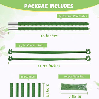 Legigo 6-Pack Tomato Cage for Garden Plant Support- Up to 48inch Garden Stakes Tomato Cage, Tomato Trellis for Potted Plants, Tomato Cages Plant Stakes for Climbing Vegetables Plants Flowers