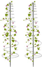 Trellis for Climbing Plants Outdoor, 2 Pack 73inch Tall Plants Trellis Support Metal Garden Trellis for Vegetables Flowers Plants Vine Support