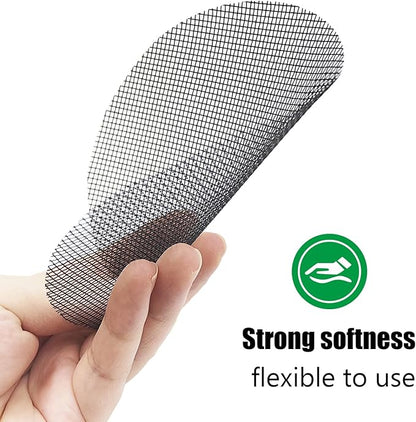 200 Pack 68MM, 2.7 inch Round Mesh Nets for Block Soil Leaking of 4 inch Nursery Pots(or Other Pots Bottom Around 2.7")