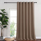NICETOWN Blackout Curtain for Sliding Door, Grommet Top Thermal Insulated Bedroom Window Curtain Sound Dampening Drape for Patio Door/French Door (Cappuccino, 1 Panel, 80" W x 90" L)