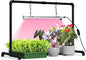 Bstrip Grow Light Stand, 1.3ft 18W Grow Light for Indoor Growing, Full Spectrum LED Plant Light for Seed Starting, Height Adjustable, 27.0" L x 13.0" W x 19.1" H