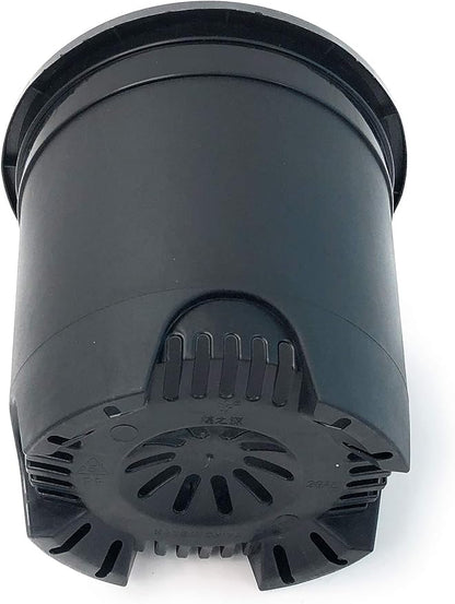 2 Gallon 10-Pack Nursery Pot Black Plastic Planters for Outdoor Indoor Plants Gardening Flower Pots Plant Pots with Drainage Holes