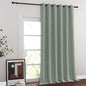 NICETOWN Blackout Room Divider Curtains for Sliding Glass Doors 102 Inches Long 1 Panel, Extra Wide Curtains for Doorway Patio Bedroom Living Room (Sage Green, 80Wx102L, 1 Panel)