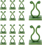 100Pcs Plant Climbing Wall Fixture Clips, Plant Vine Wall Clips Self-Adhesive Plant Hooks for Vines, Invisible Plant Vine Holders for Climbing Plants Vines Indoor Outdoor Cable Wire Fixing